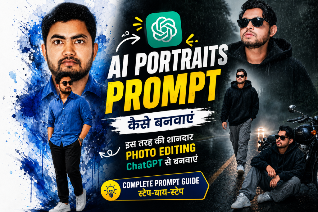 AI Portraits Prompt: Complete step-by-step guide on how to create amazing photo edits with ChatGPT